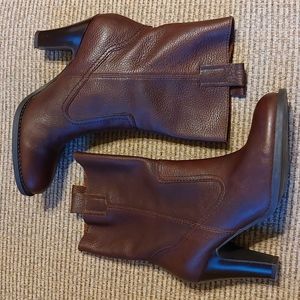 Nine & Co. Leather Ankle Boots